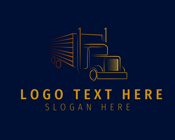 Cargo Delivery Truck logo