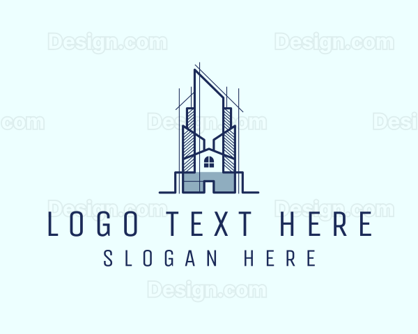 House Building Structure Logo