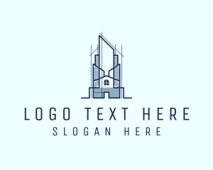 House Building Structure logo