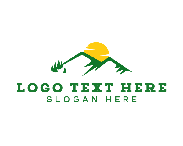 Hiking logo example 1