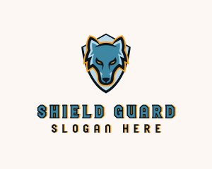 Wolf Clan Shield logo design