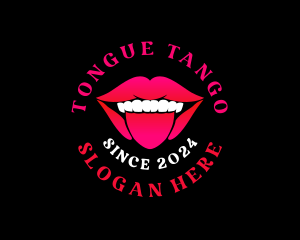 Erotic Tongue Lips logo