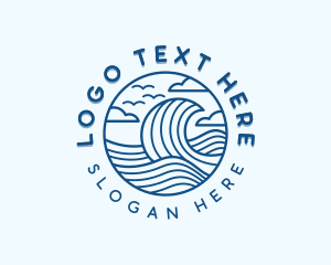 Ocean Tide Surfing logo