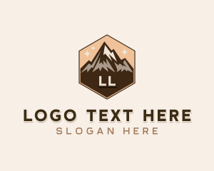 Mountain Peak Hiker  logo