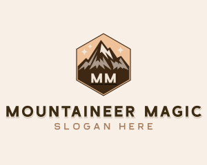 Mountain Peak Hiker  logo design