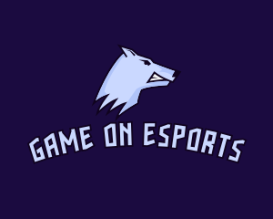 Angry Wolf Esport logo design
