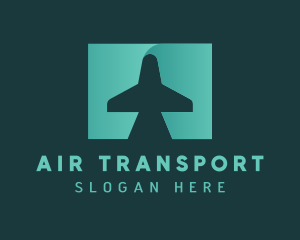 Logistics Cargo Plane logo design