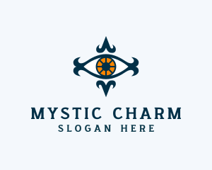 Mystical Tribal Eye logo design