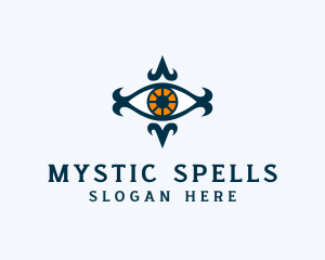 Mystical Tribal Eye logo design