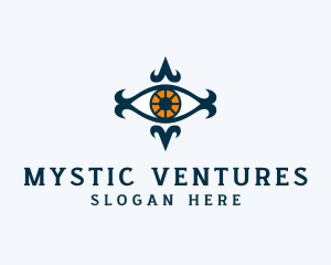 Mystical Tribal Eye logo