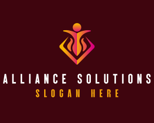 People Foundation Team logo design