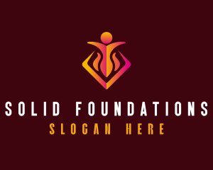 People Foundation Team logo design