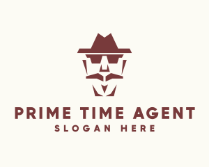 Male Investigator Agent logo