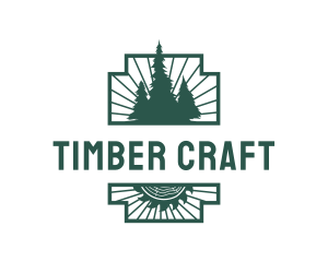 Carpentry Lumber Cutter logo