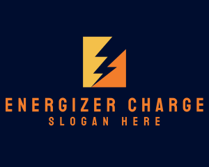 Electric Lightning Bolt  logo design