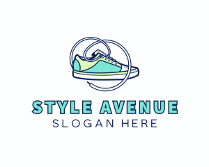 Sneakers Activewear Brand logo design