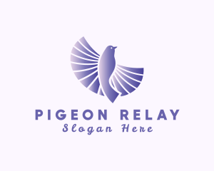 Pigeon Dove Bird logo