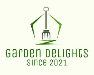 Green Lawn Service  logo design