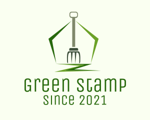 Green Lawn Service  logo design