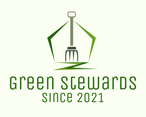 Green Lawn Service  logo design