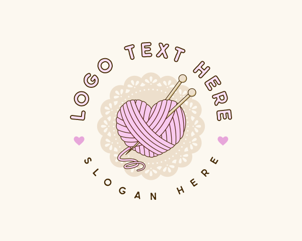 Doily logo example 2