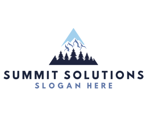 Triangle Mountain Summit logo design