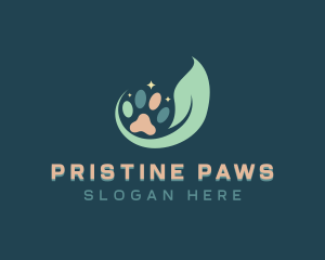 Eco Pet Grooming logo design