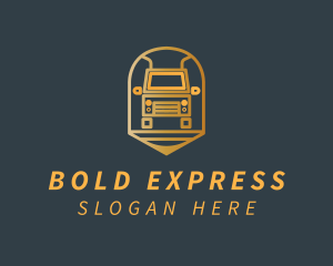 Express Truck Delivery logo design