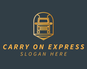 Express Truck Delivery logo design