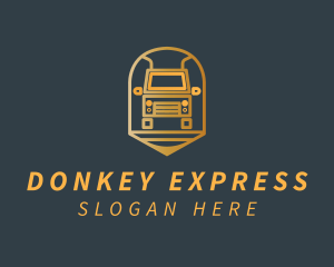 Express Truck Delivery logo design