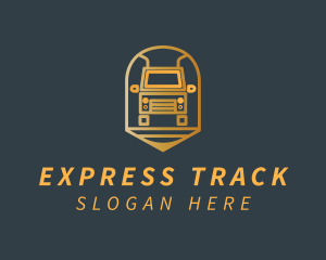 Express Truck Delivery logo design