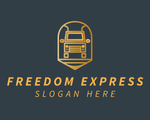 Express Truck Delivery logo design