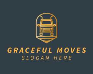 Express Truck Delivery logo design