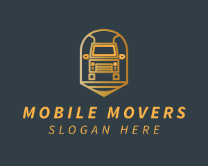 Express Truck Delivery logo design