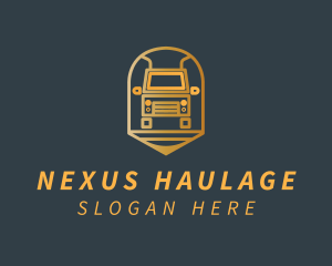 Express Truck Delivery logo design