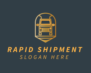 Express Truck Delivery logo design