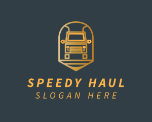 Express Truck Delivery logo design