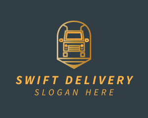 Express Truck Delivery logo design