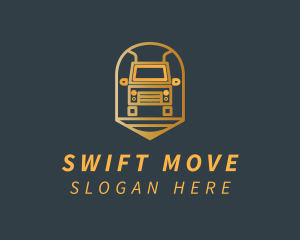 Express Truck Delivery logo design