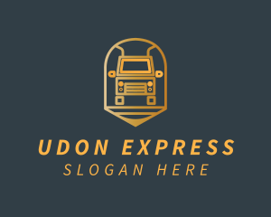 Express Truck Delivery logo design