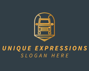 Express Truck Delivery logo design