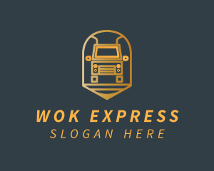 Express Truck Delivery logo design