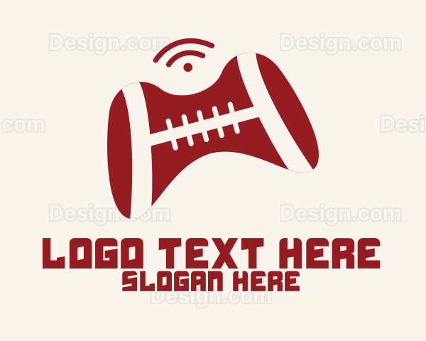 Football Sports Game Logo