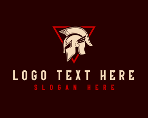 Spartan Warrior Helmet logo