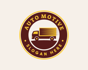 Delivery Truck Logistics logo design