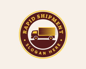 Delivery Truck Logistics logo design