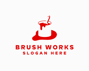 Paint Brush Bucket logo