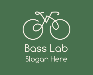 Green Bicycle Bike logo design