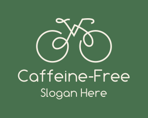 Green Bicycle Bike logo design