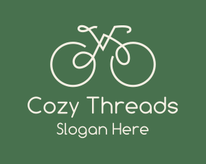 Green Bicycle Bike logo design